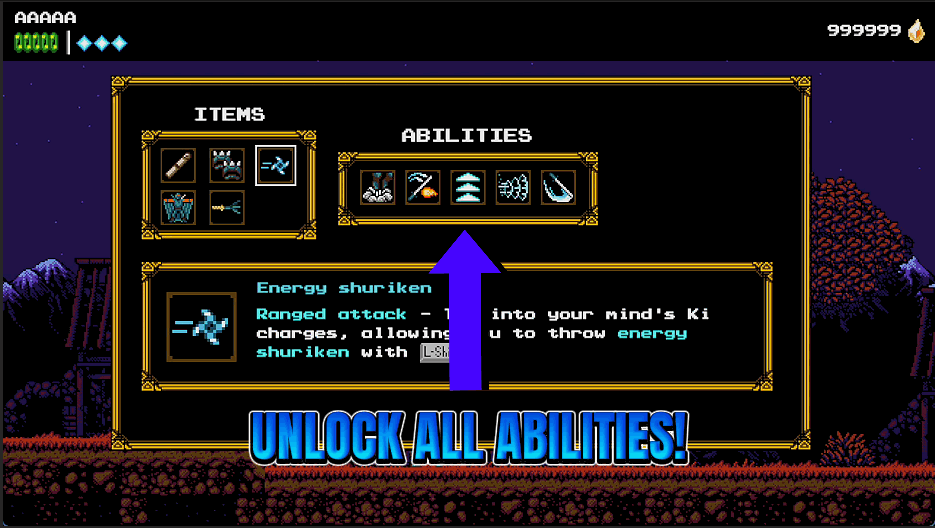 Full Arsenal (Unlock All Abilities)